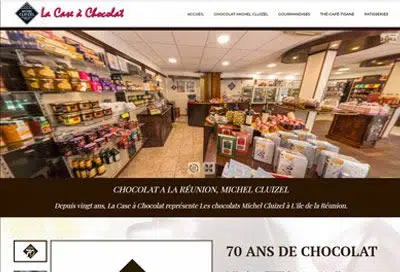 Création de site pour Chocolatier à la Réunion