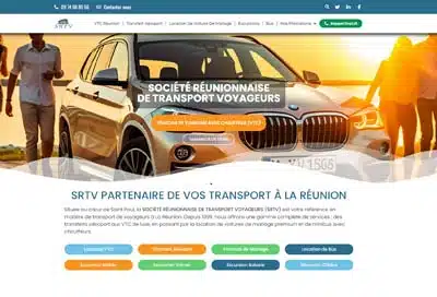 Création de site pour excursions en mer