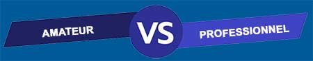 Comparatif site amateur vs site professionnel : points clés analysés