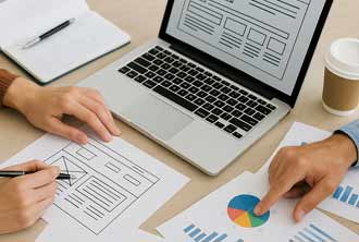 Audit gratuit et analyse des besoins pour un site internet à La Réunion, définition des objectifs, de la cible et des fonctionnalités avec Webdesign OI.