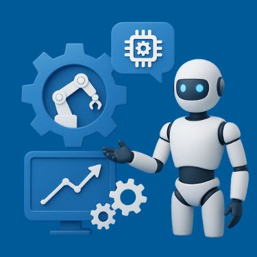 Illustration Agent IA à La Réunion : assistant numérique intelligent pour sites web et applications avec Webdesign-oi