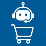 Illustration d’un assistant IA intégré à un site e-commerce : chatbot intelligent, panier d’achat interactif et recommandations produits automatisées, développé par Webdesign OI pour les boutiques en ligne à La Réunion.