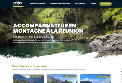 Website Creation Reunion 974 3 Exemple création site aventure Réunion – Braid Aventure
title=