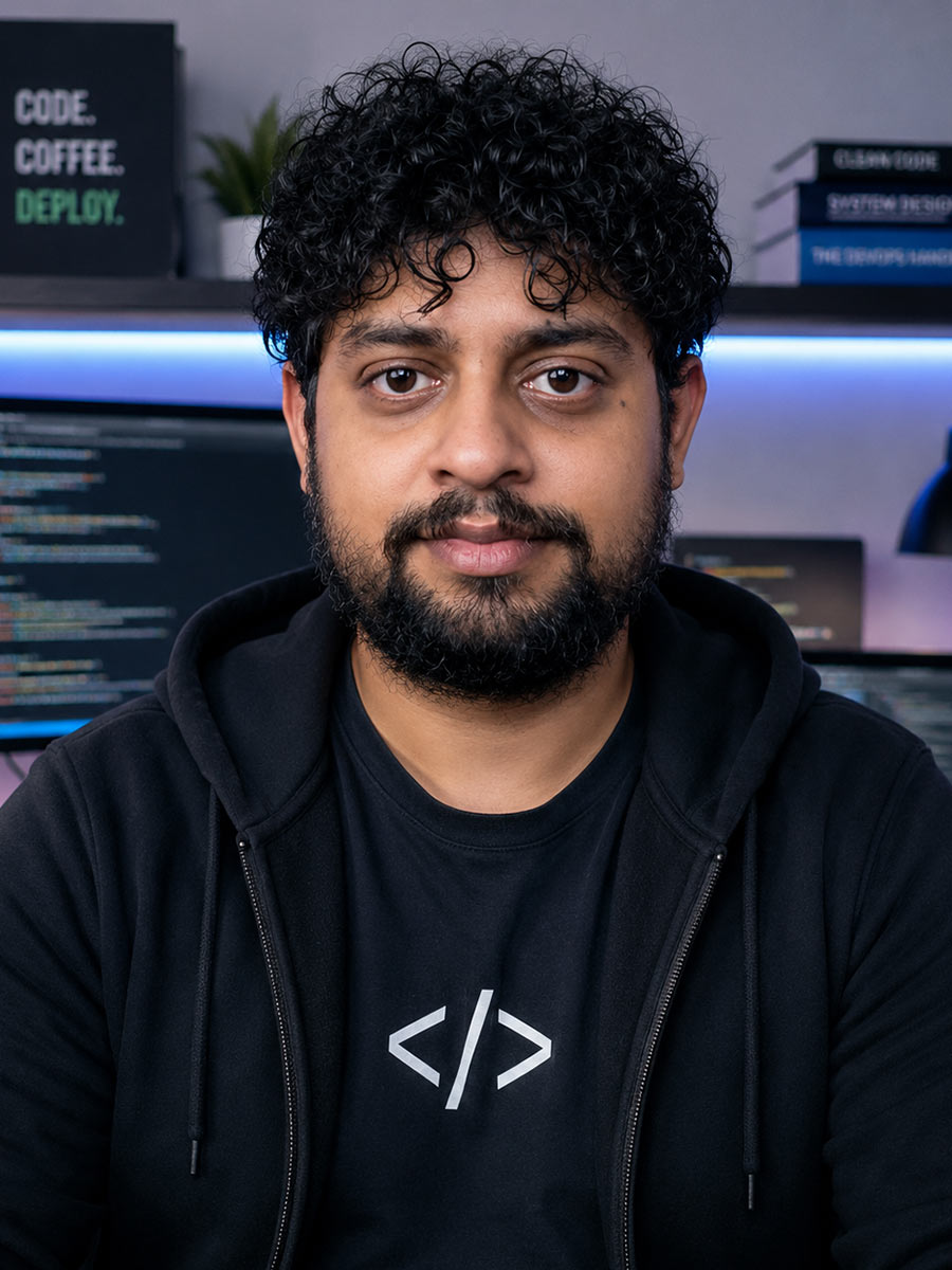 Priyankar Gayen est développeur web au sein de l’équipe Webdesign-oi.