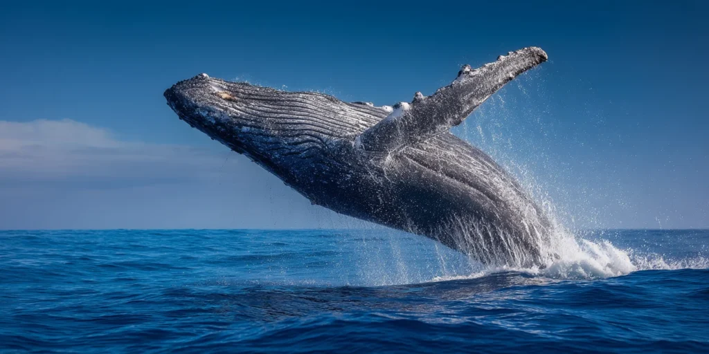 Baleine observée lors d’une sortie en mer avec Bato Péi à La Réunion