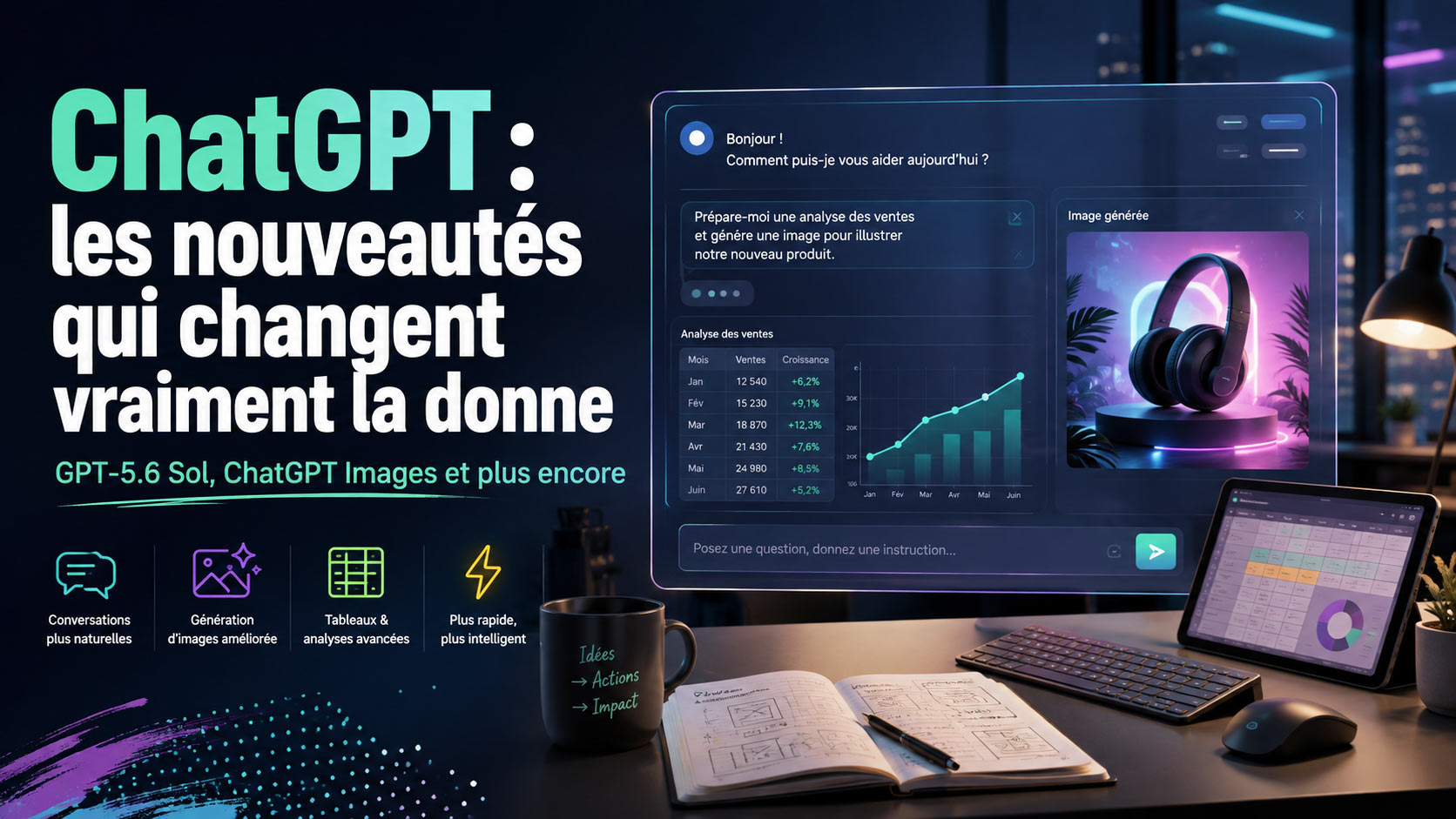 Actualités IA 8 chatgpt nouveautes